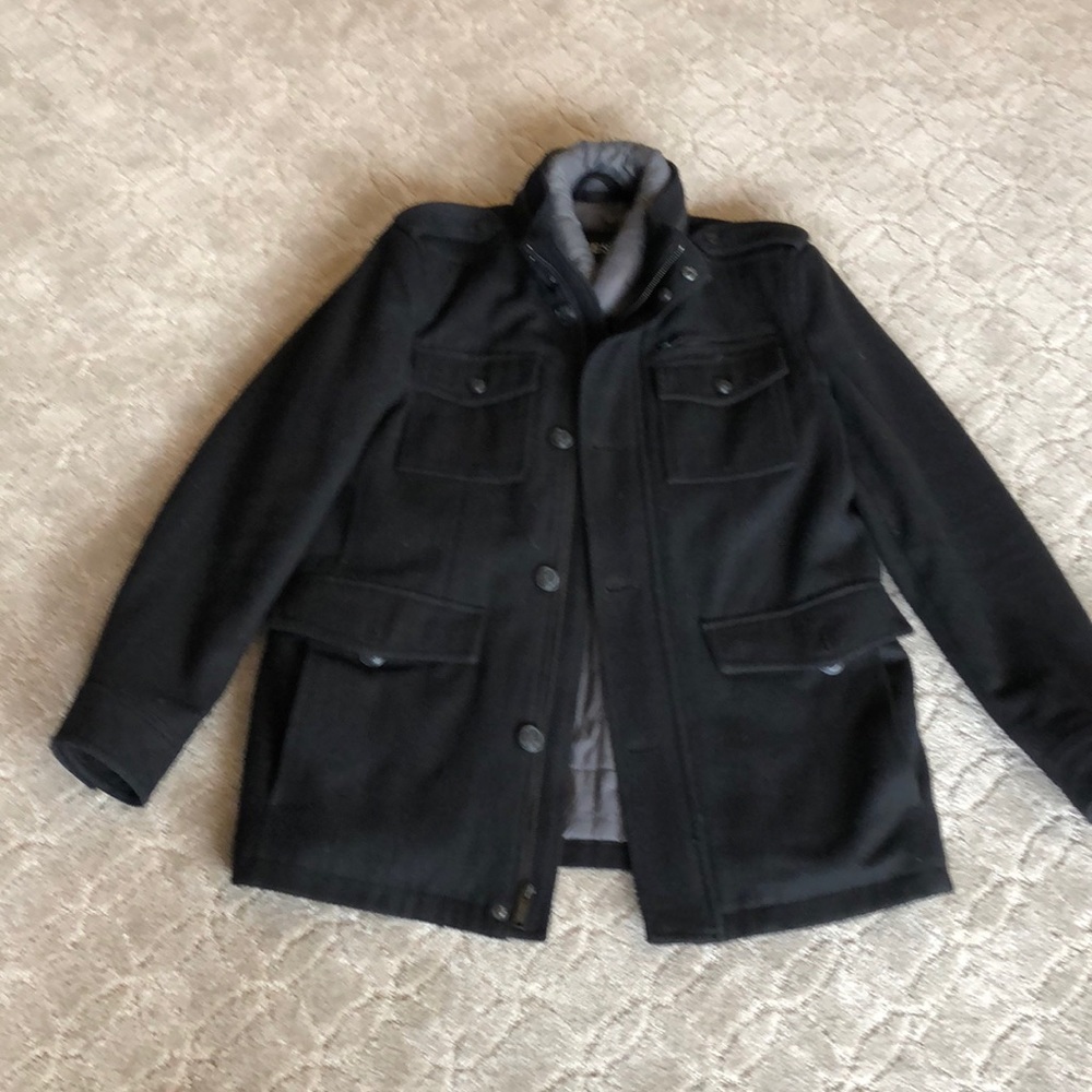 Men’s Guess wool coat - size M